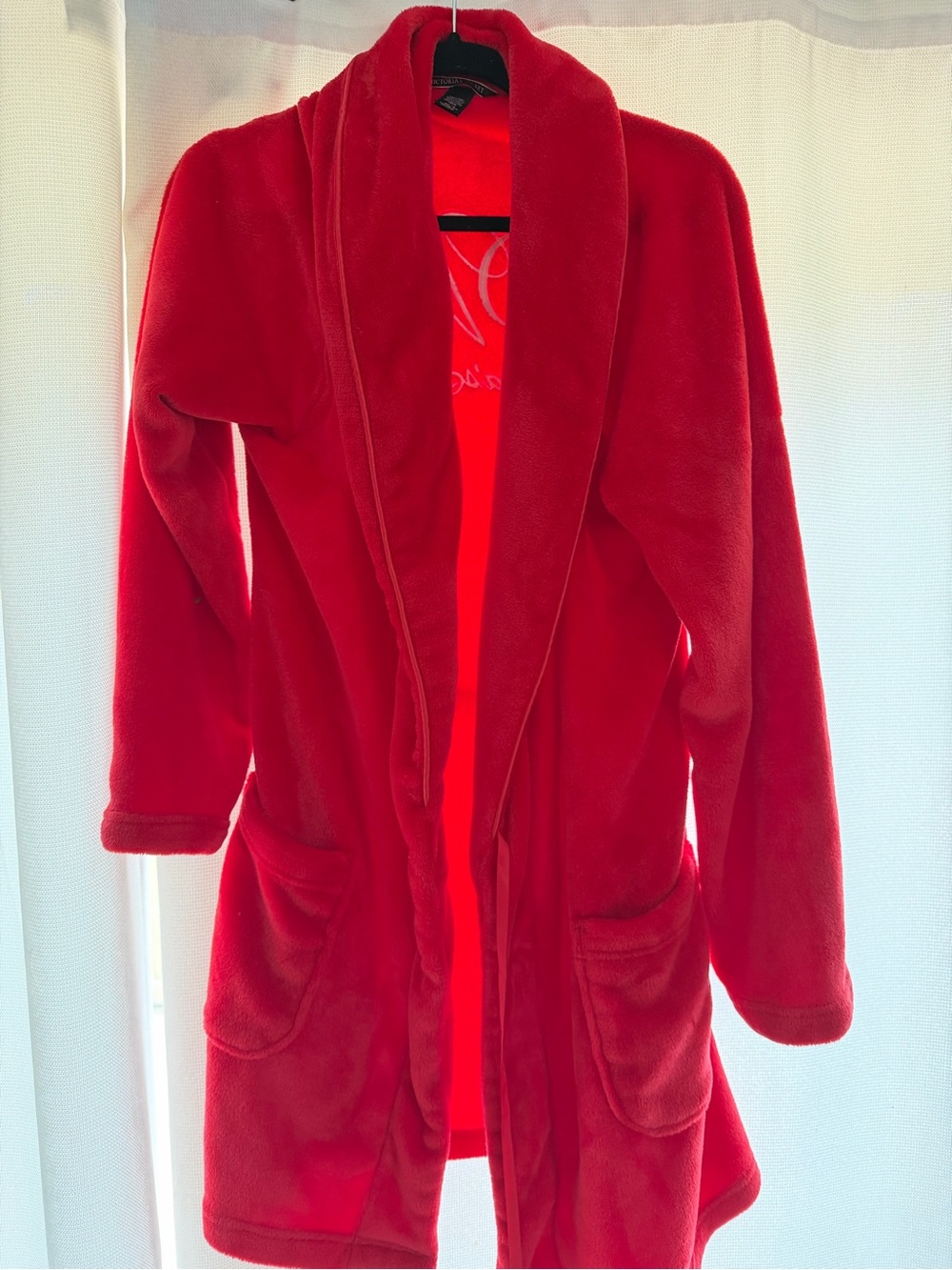 Victoria's Secret Red Robe - Picture 2 of 3